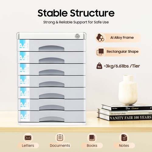 Drawer desktop file - file, cabinet