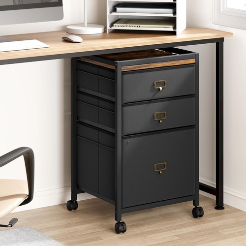 File cabinet under desk - under,