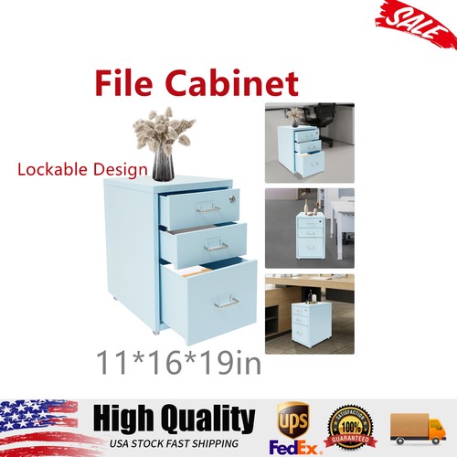 Drawer filing cabinet - 3-drawer,