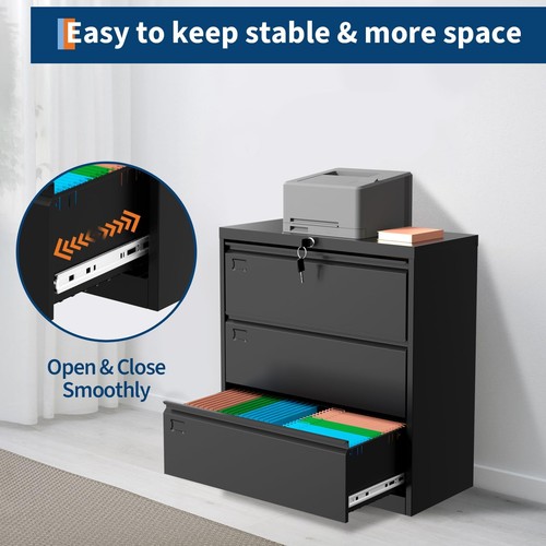 Drawer lateral file - 3-drawer,