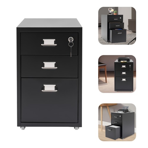 Mobile filing cabinet - filing, 3
