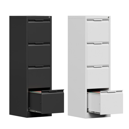 Metal drawer file cabinet - metal, 4