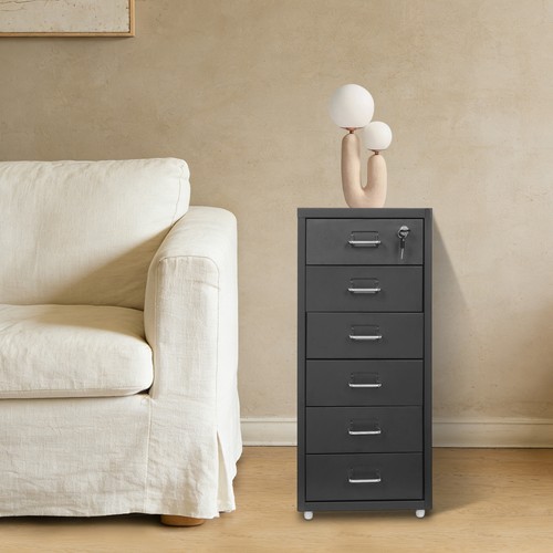 Vertical file cabinet - vertical, metal